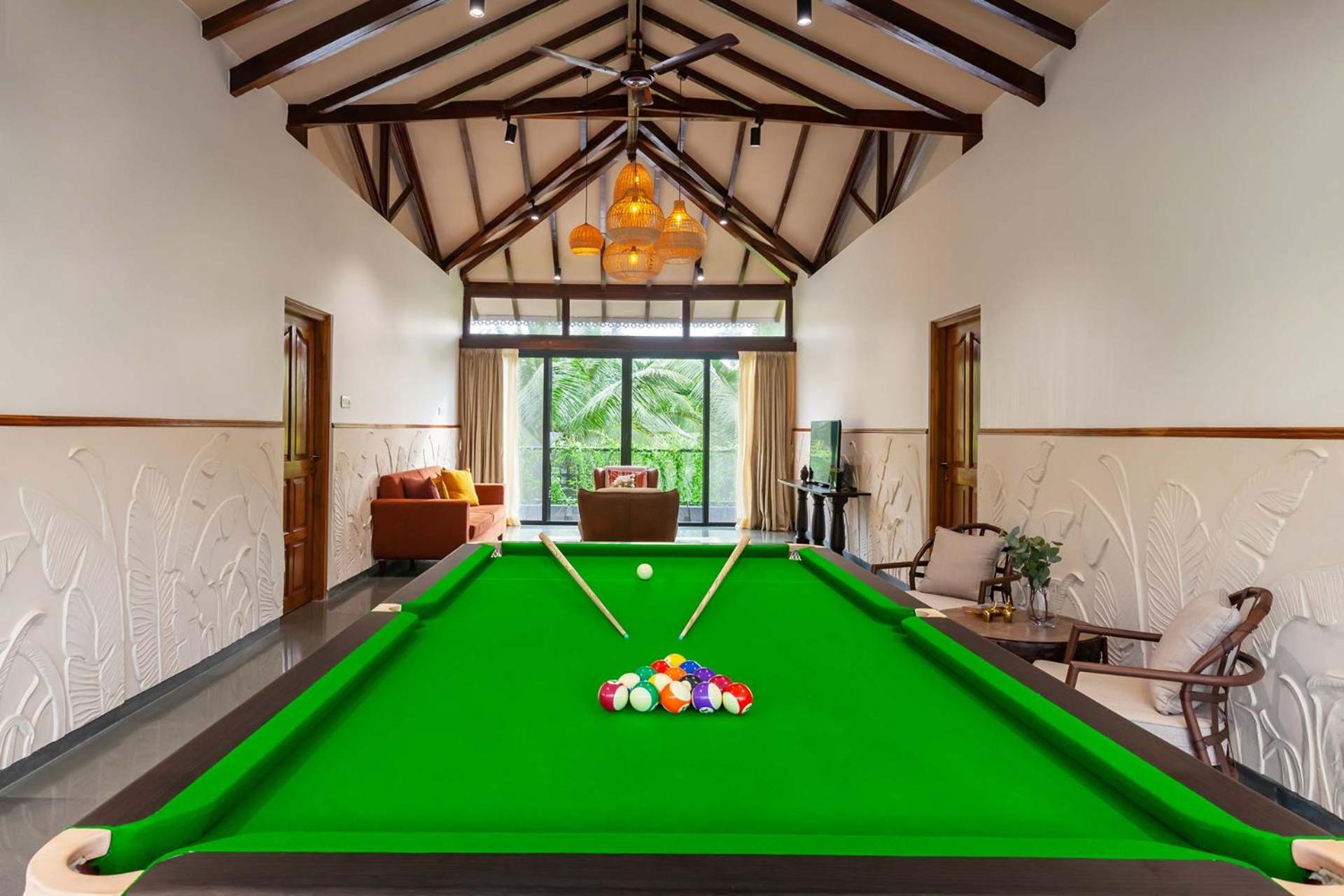Villa Sereno By Stayvista - An Elegant And Entertaining Retreat Featuring A Swimming Pool, Outdoor Jacuzzi, Modern Interiors, And A Snooker Table Alībāg Ngoại thất bức ảnh